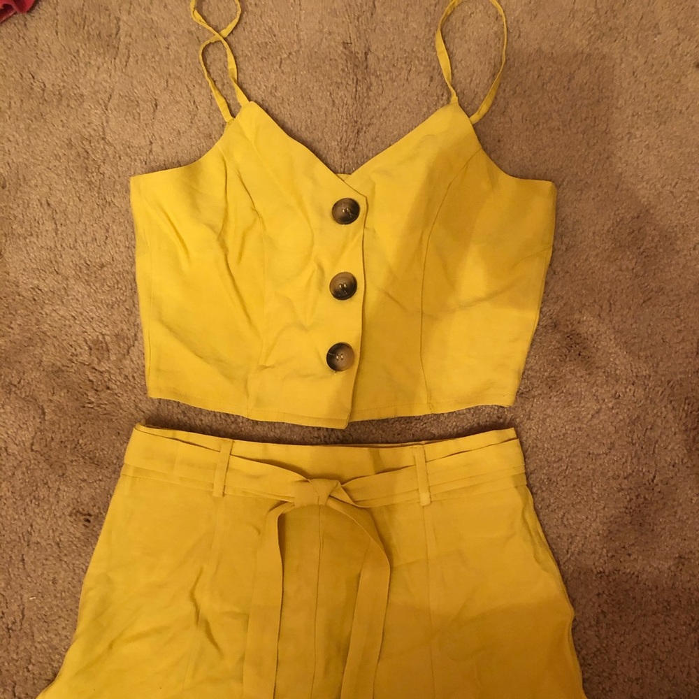 Boutique crop top set